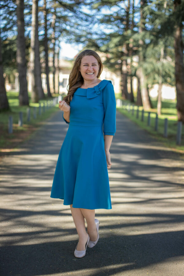 Carine - Bleu Paon – Image 9