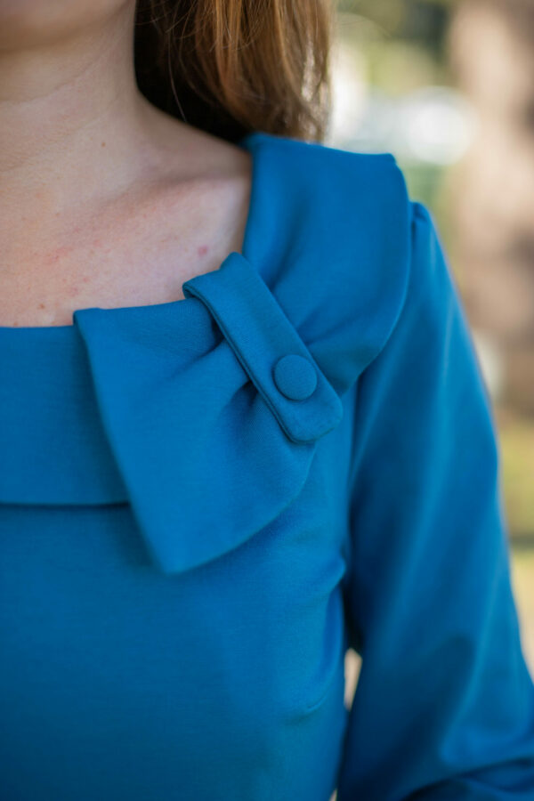 Carine - Bleu Paon – Image 2