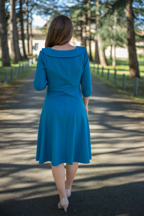 Carine - Bleu Paon – Image 7