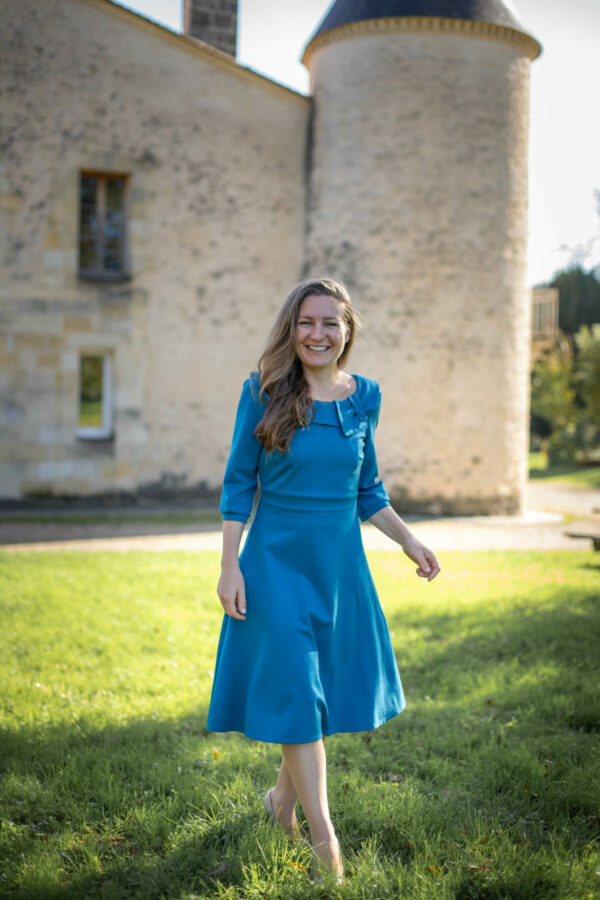 Carine - Bleu Paon – Image 5