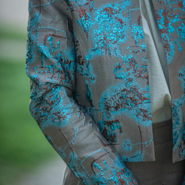 Elisabeth - Damassé chocolat