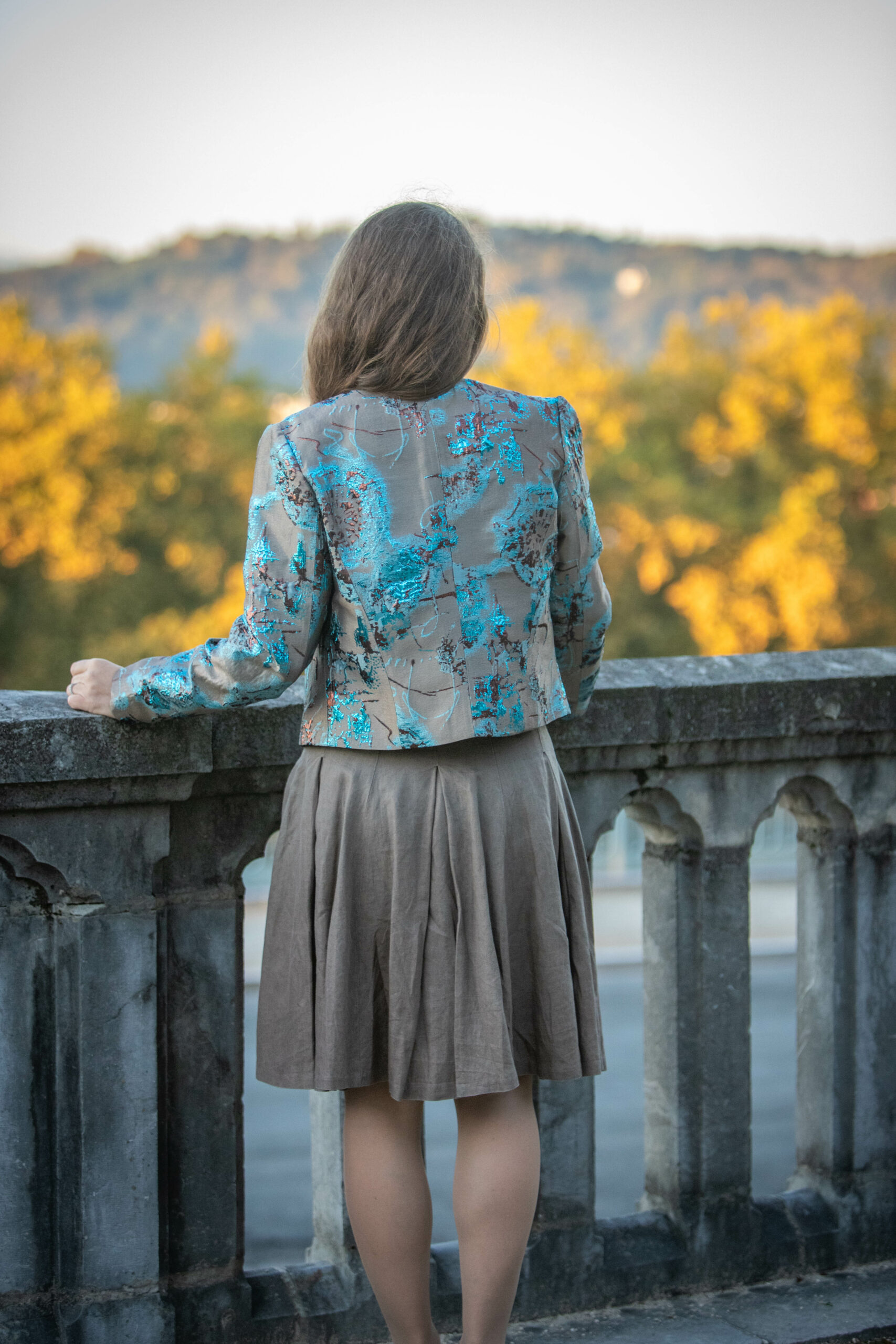 Elisabeth - Damassé chocolat – Image 4