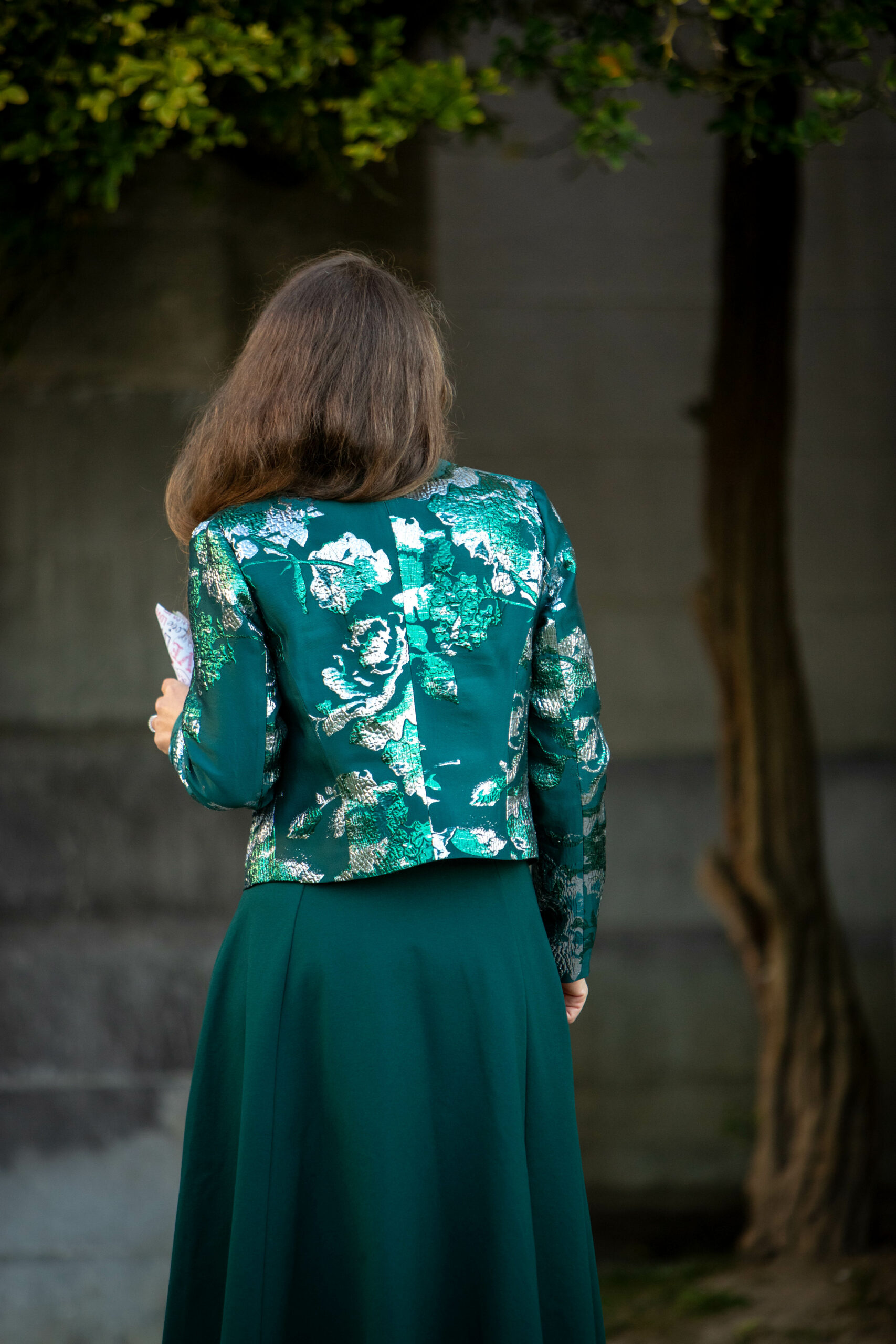 Elisabeth - Damassé émeraude – Image 3
